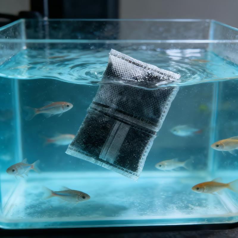 Planted Aquarium Cleaning - ถุงคาร์บอนกัมมันต์สำหรับตู้ปลา 10/20/40 ชิ้น วัสดุกรองน้ำ ช่วยกรองน้ำ กำจัดกลิ่น