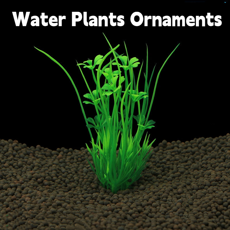 Aquarium Plant Substrate - ใต้น้ําประดิษฐ์พืชน้ําเครื่องประดับเหมือนจริงจําลองดอกไม้พืชสําหรับพิพิธภัณฑ์สัตว์น้ํา Fishbowl ภูมิทัศน์ตกแต่ง