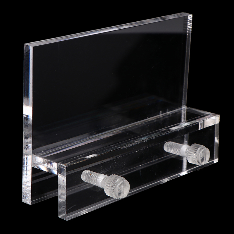 Aquarium Plant Holder - อะคริลิคใสสำหรับตู้ปลา ฐานยึดไฟ LED สำหรับตู้ปลา ขาตั้ง ติดตั้งง่าย