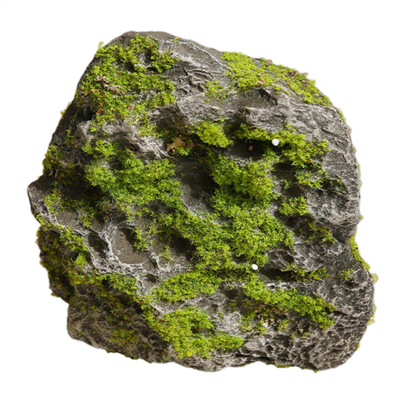 Aquarium Moss - หินจำลองตกแต่งสวน หินมอสเทียมเหมือนจริง สำหรับตกแต่งสวน ตู้ปลา ตู้เลี้ยงสัตว์ ตู้ปลาน้ำจืด