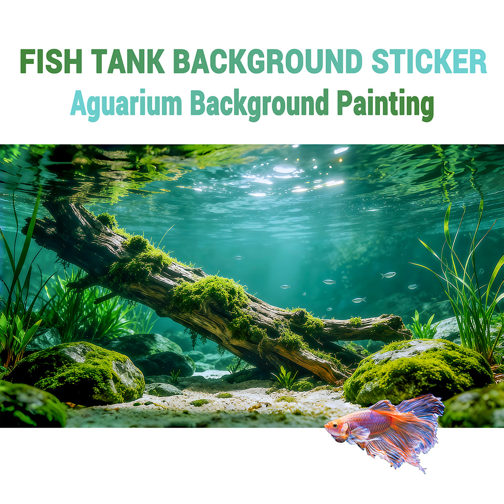 Aquarium Driftwood - ไม้แห้งที่ก้นแม่น้ำ, สติ๊กเกอร์ติดตู้ปลา, ของตกแต่งภูมิทัศน์, ของประดับตกแต่งตู้ปลา