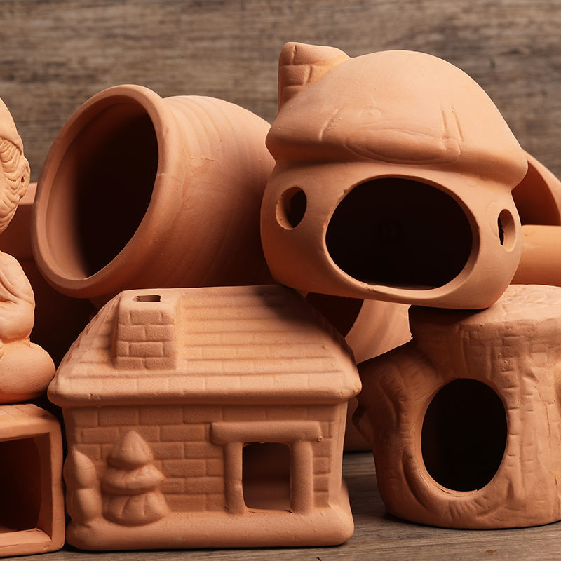 Aquarium Driftwood - Aquarium Mini เซรามิคถังปลากุ้ง House Nest ไข่