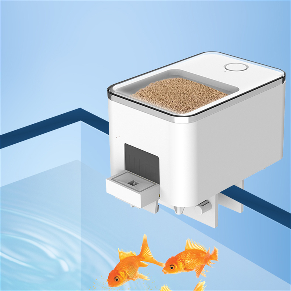 Aquarium Fertilizer - WiFi สมาร์ทเครื่องป้อนอัตโนมัติ Aquarium Goldfish Timing Feeder