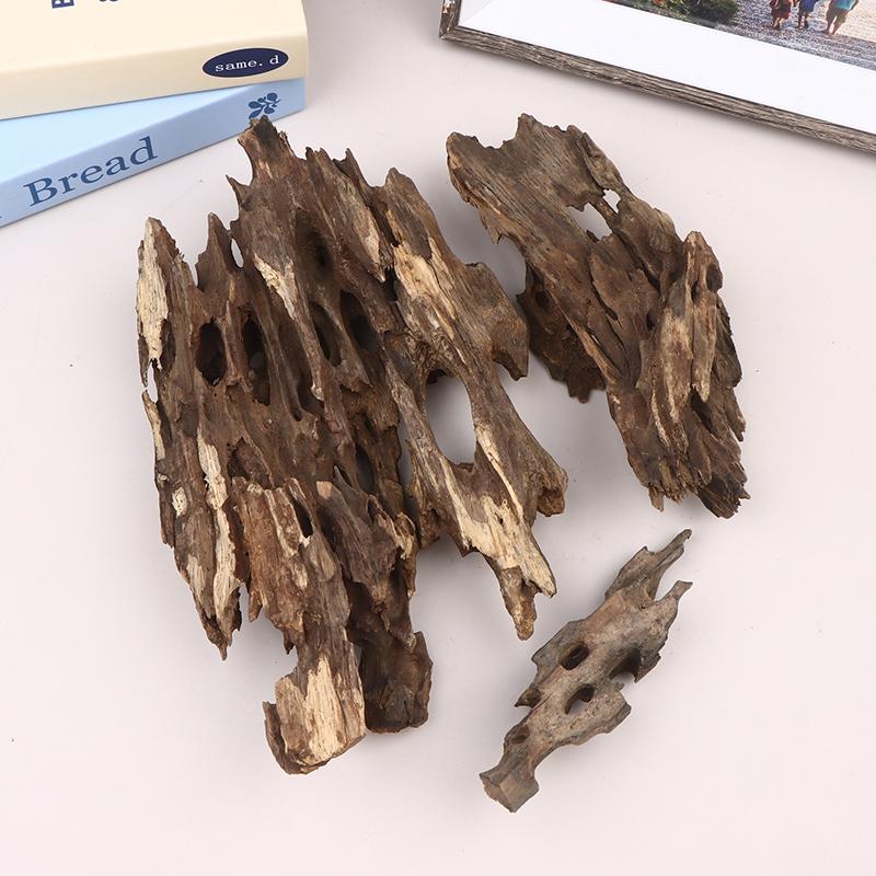 Aquarium Driftwood - △ ไม้ตกแต่งตู้ปลา ไม้ลอยน้ำ ของตกแต่งสำหรับตู้ปลา มีรูธรรมชาติ