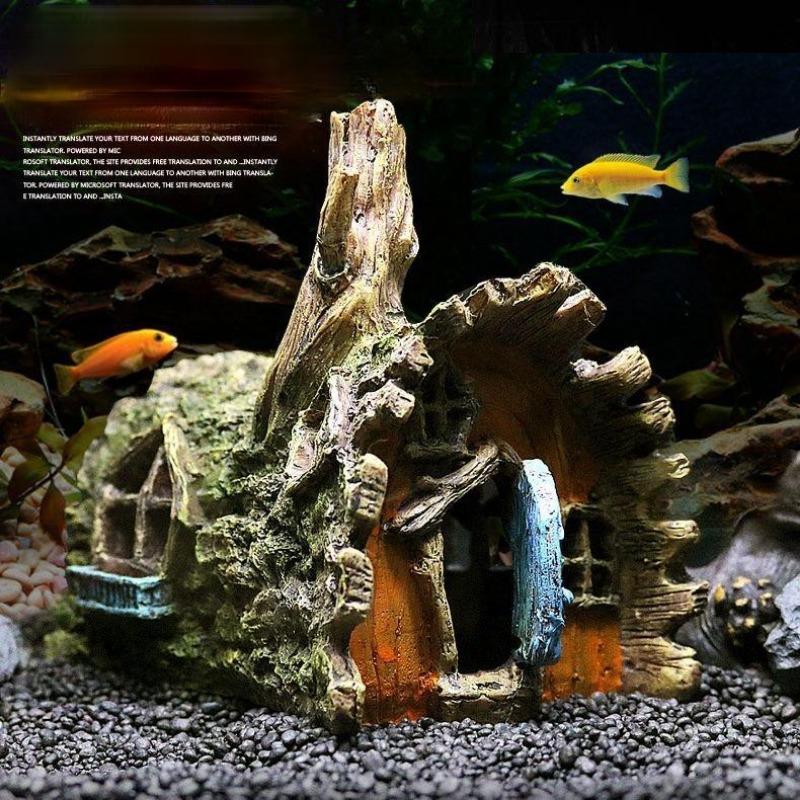 Aquarium Driftwood - Creative เครื่องประดับถังปลา Vintage Driftwood ตกแต่งถังปลาภูมิทัศน์ Aquarium