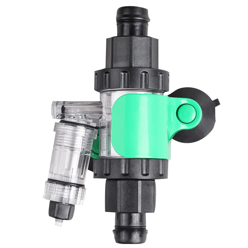 Aquarium Liquid Carbon - ตัวกระจาย CO2คาร์บอนไดออกไซด์ดียิ่งขึ้นพร้อมตัวนับฟองวาล์วตรวจสอบแบบบูรณาการสำหรับตู้ปลาตู้ปลา