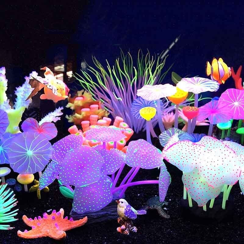 ซิลิโคนเรืองแสงตกแต่งตู้ปลา ปล - Aquarium Plant Substrate บทวิจารณ์และราคา