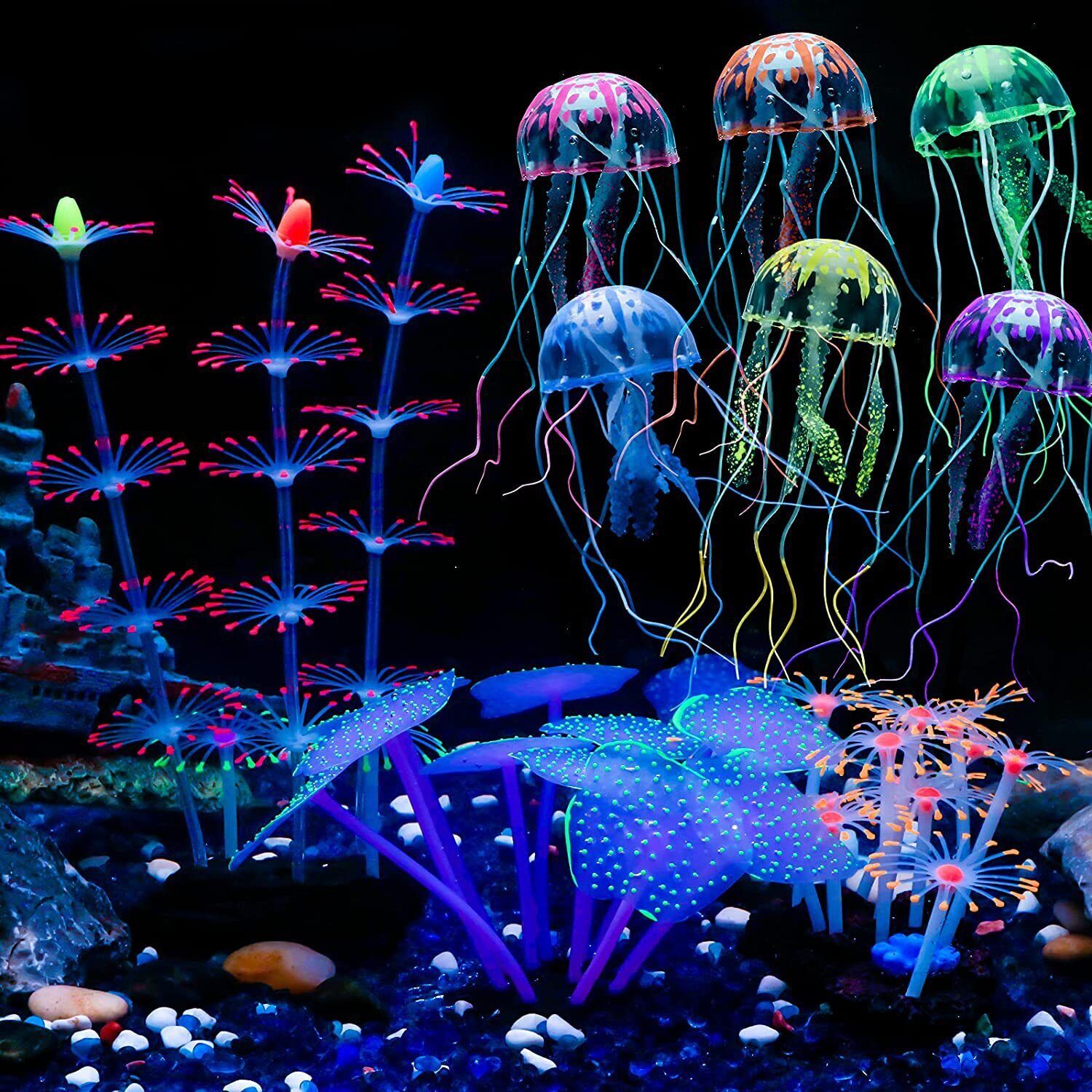 ซิลิโคนเรืองแสงตกแต่งตู้ปลา ปล - Aquarium Plant Substrate บทวิจารณ์และราคา