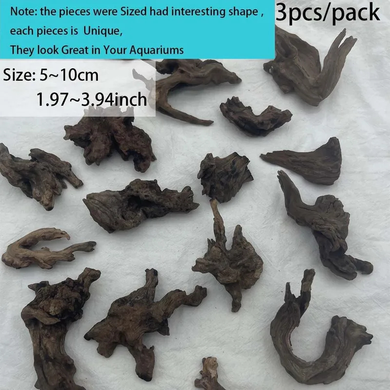 ไม้ลอยน้ำธรรมชาติสำหรับตกแต่งต - Aquarium Driftwood บทวิจารณ์และราคา