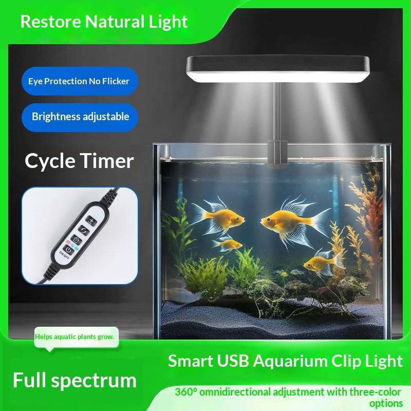 ไฟ LED กันน้ำสำหรับตู้ปลา ปรับ - Aquarium Plant Light บทวิจารณ์และราคา