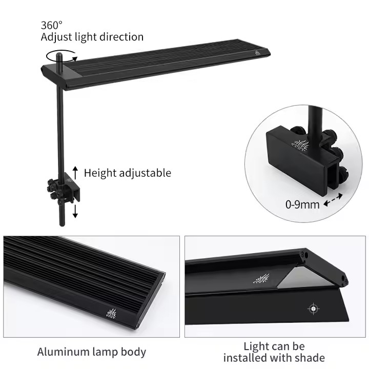 WEEK AQUA S Series RGB+UV ไฟตู - Aquarium Moss บทวิจารณ์และราคา