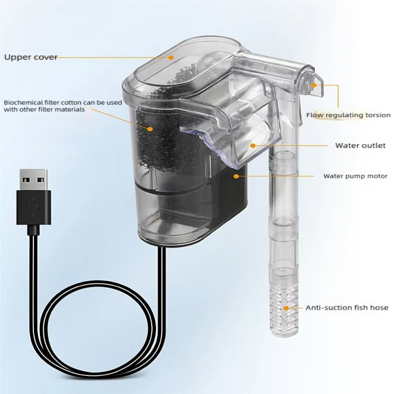 เครื่องกรองน้ำแบบแขวนขนาดเล็กส - Planted Aquarium Cleaning บทวิจารณ์และราคา