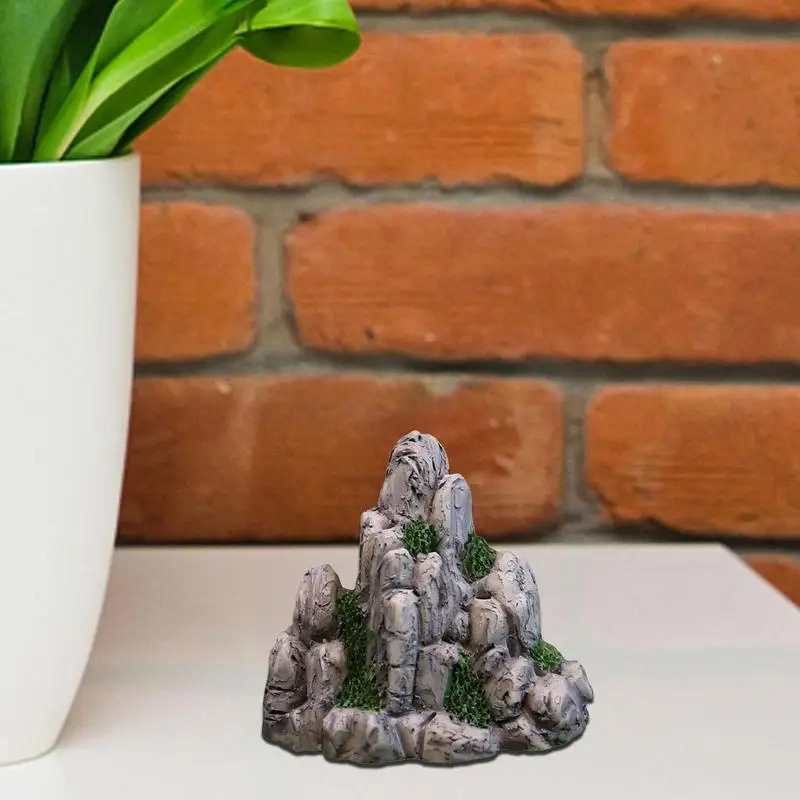 หินเทียมขนาดเล็กภูเขาขนาดเล็กห - Aquarium Moss บทวิจารณ์และราคา