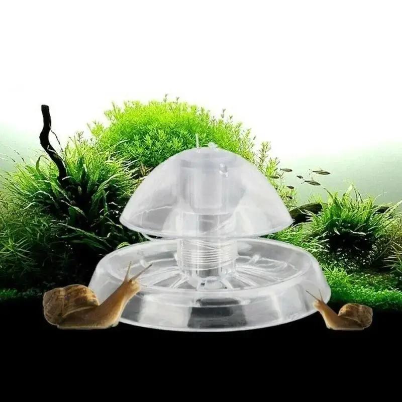 กับดักหอยทากพลาสติกใสขนาด 6/8  - Planted Aquarium Cleaning บทวิจารณ์และราคา