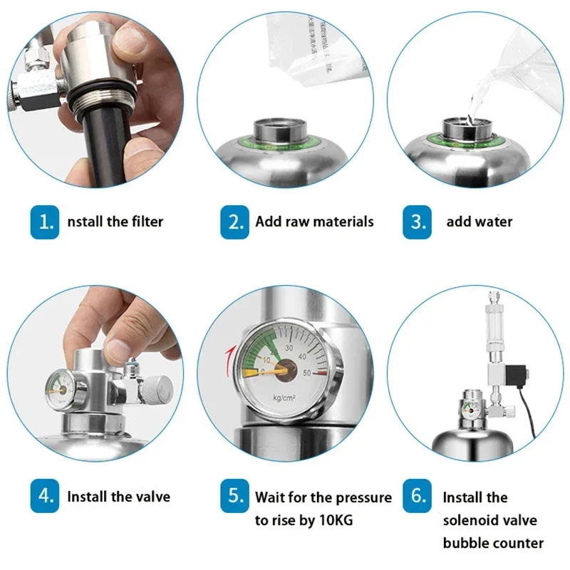 Aquarium CO2 Generator system  - Aquarium Liquid Carbon บทวิจารณ์และราคา
