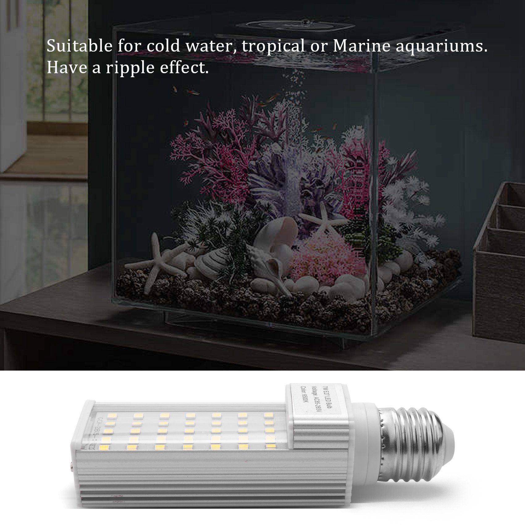 A56P-Fishpod ไฟปลูกต้นไม้สีขาว - Aquarium Plant Light บทวิจารณ์และราคา