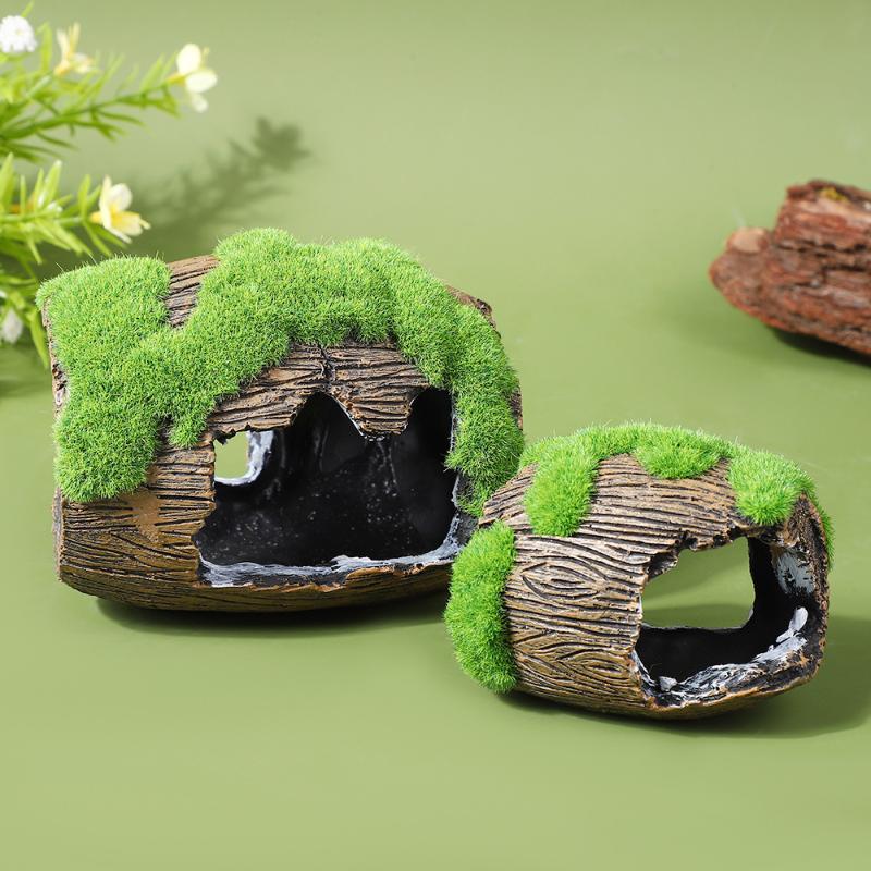 อุปกรณ์ตกแต่งตู้ปลา รูปแบบถ้ำซ - Aquarium Driftwood บทวิจารณ์และราคา