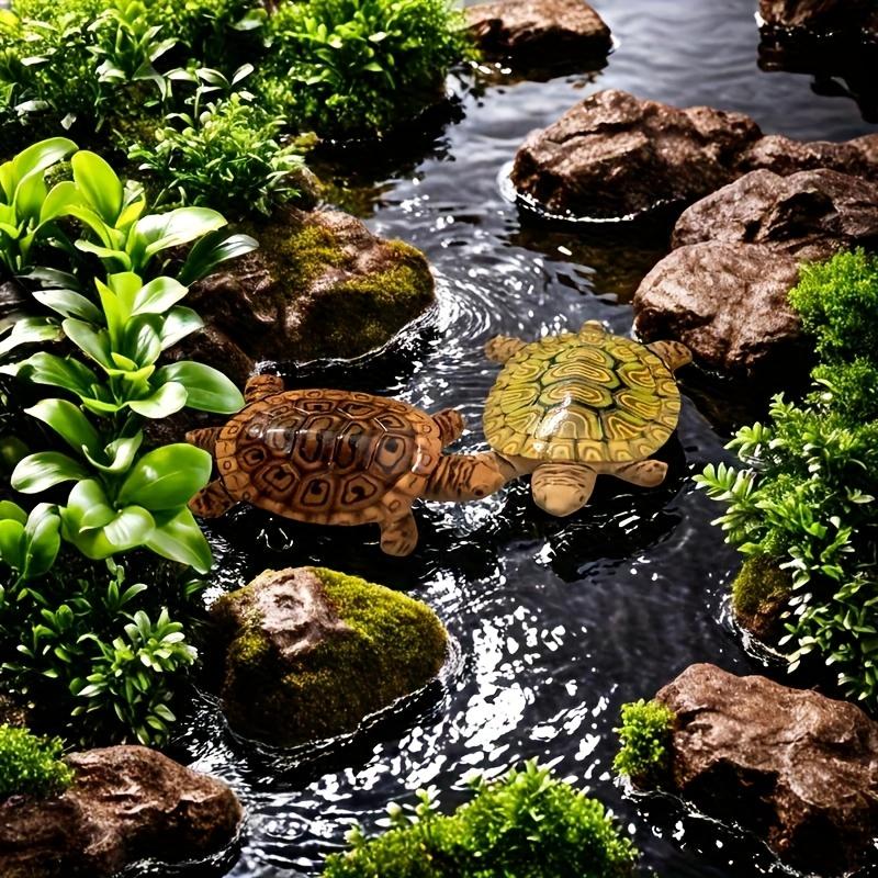 รูปปั้นเต่าขนาดเล็ก 6 ตัวสำหรั - Aquarium Moss บทวิจารณ์และราคา