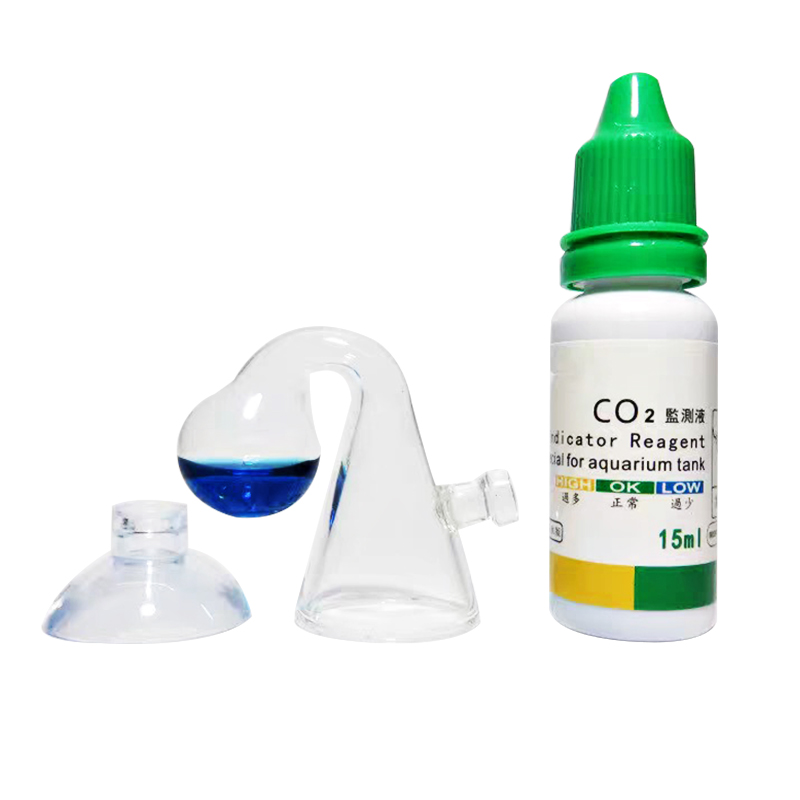 Aquarium CO2 ตัวบ่งชี้ DIY ถัง - Aquarium Liquid Carbon บทวิจารณ์และราคา
