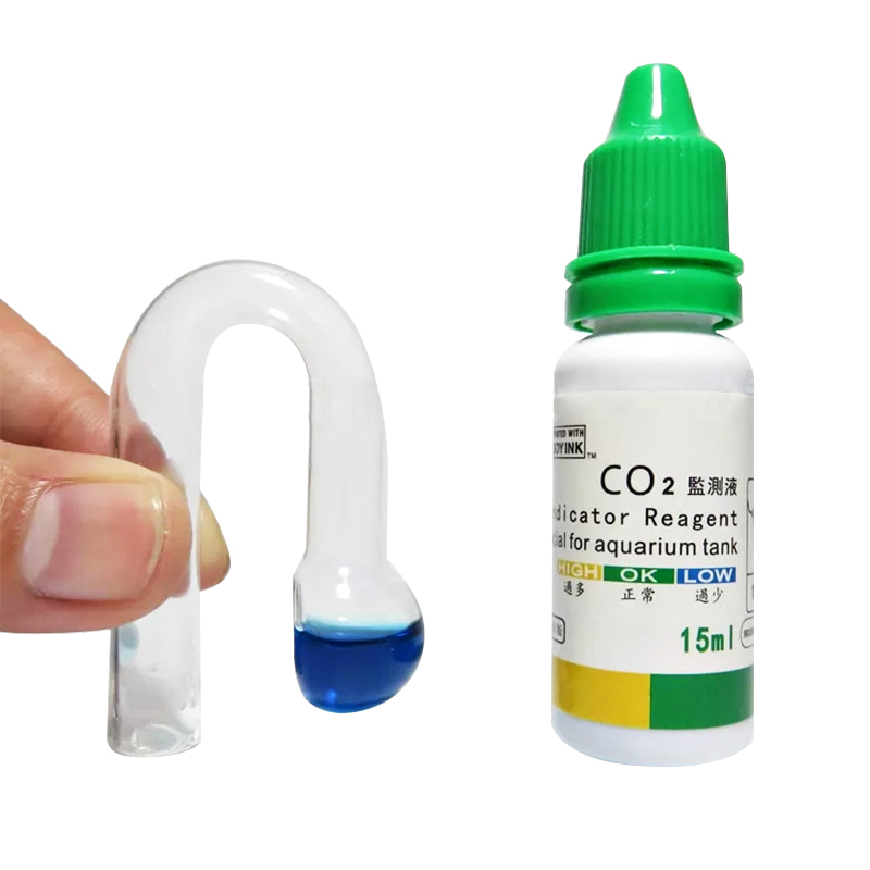 Aquarium CO2 ตัวบ่งชี้ DIY ถัง - Aquarium Liquid Carbon บทวิจารณ์และราคา