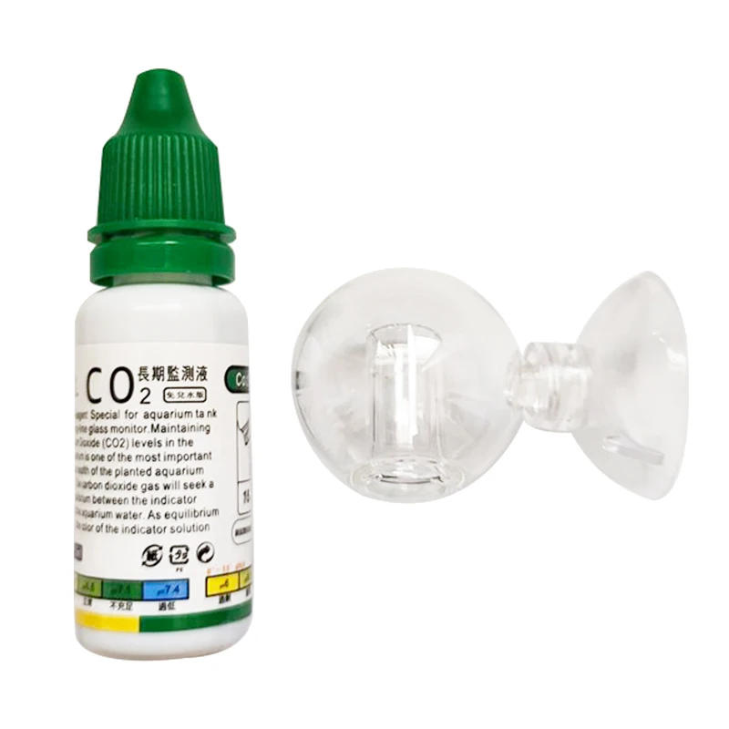 Aquarium CO2 ตัวบ่งชี้ DIY ถัง - Aquarium Liquid Carbon บทวิจารณ์และราคา