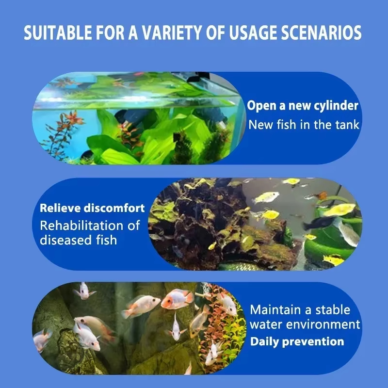 การรักษาโรคปลา SIKEZHAN และแบค - Aquarium Fertilizer บทวิจารณ์และราคา