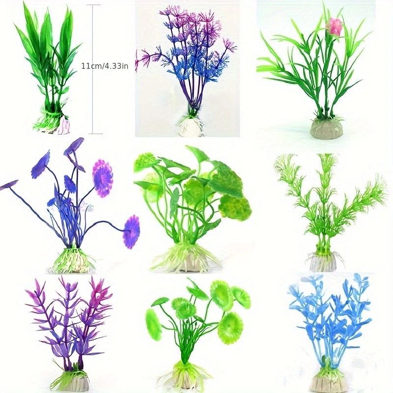 ประดิษฐ์ใต้น้ําพลาสติกพืชAquar - Aquarium Plant Substrate บทวิจารณ์และราคา
