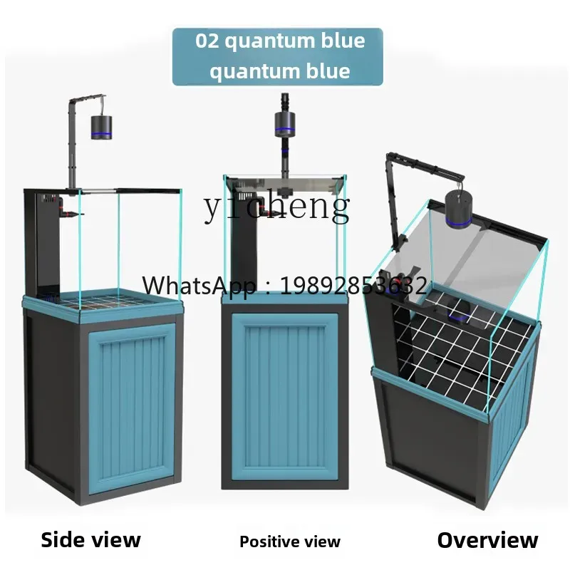 ตู้ปลาทรงสี่เหลี่ยม B1 พร้อมกร - Aquarium Planted Tank Filter บทวิจารณ์และราคา