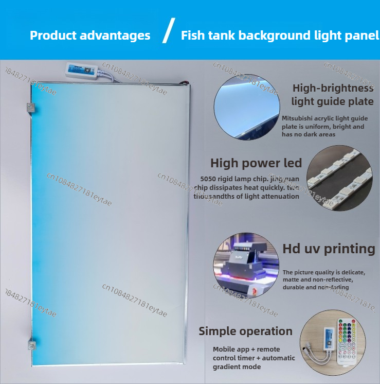 แผ่นไฟตกแต่งตู้ปลา RGBW เปลี่ย - Planted Tank บทวิจารณ์และราคา
