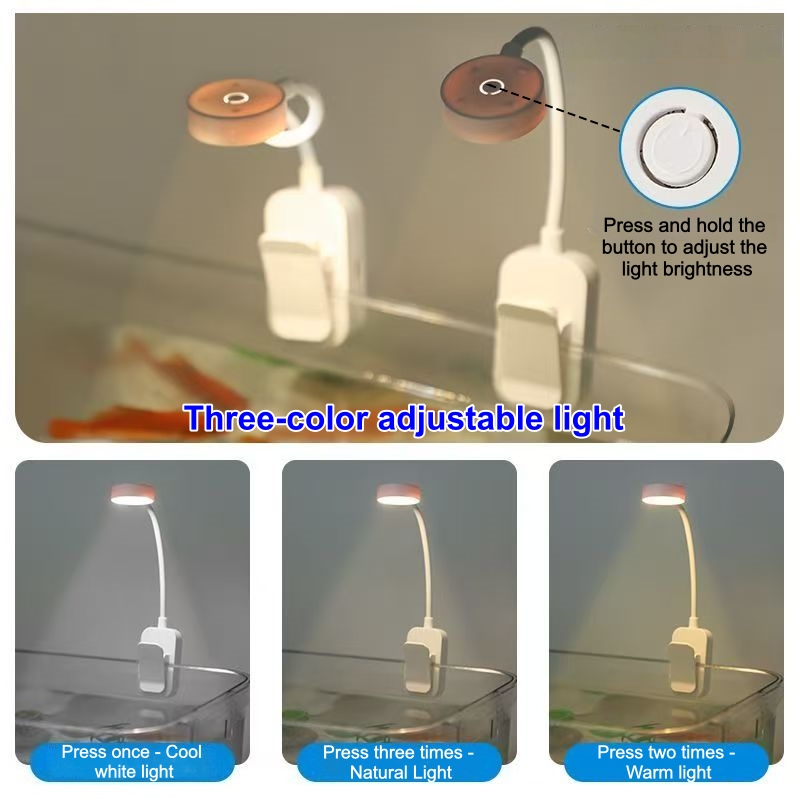 ไฟ LED สำหรับตู้ปลาแบบหนีบ 360 - Aquarium Plant Light บทวิจารณ์และราคา