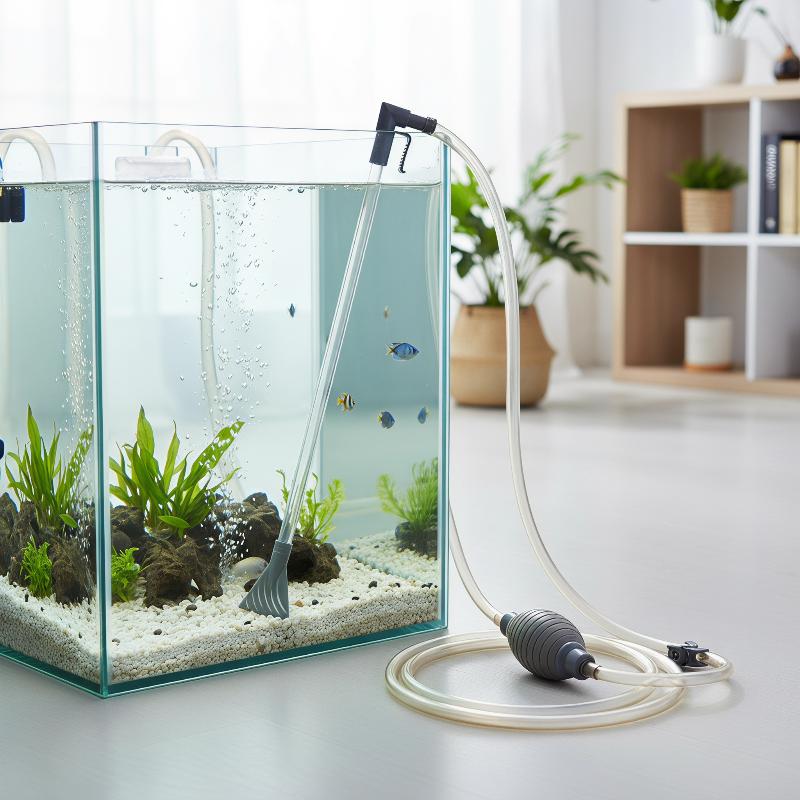 ปั๊มดูดน้ำสำหรับตู้ปลาแบบกันรั - Planted Aquarium Cleaning บทวิจารณ์และราคา