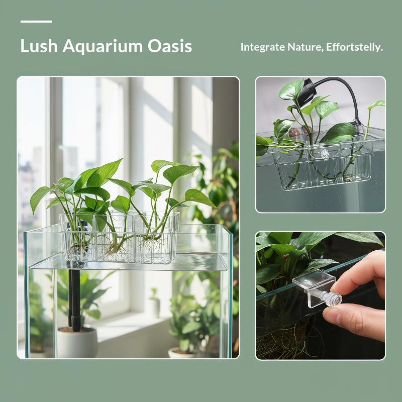ตะกร้าปลูกพืชไฮโดรโพนิก เกรดอา - Aquarium Plant Holder บทวิจารณ์และราคา