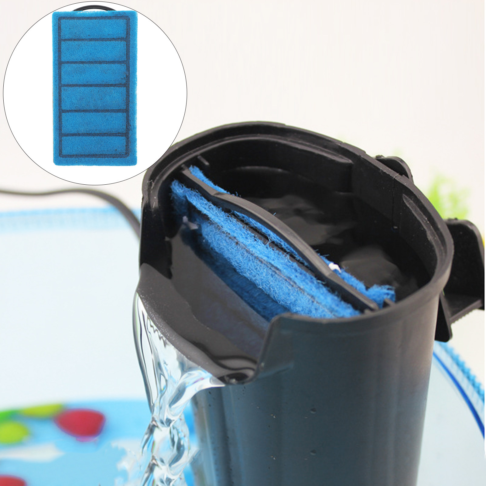 แผ่นกรองตู้ปลา 3 ชิ้น ฟองน้ำคว - Aquarium Planted Tank Filter บทวิจารณ์และราคา