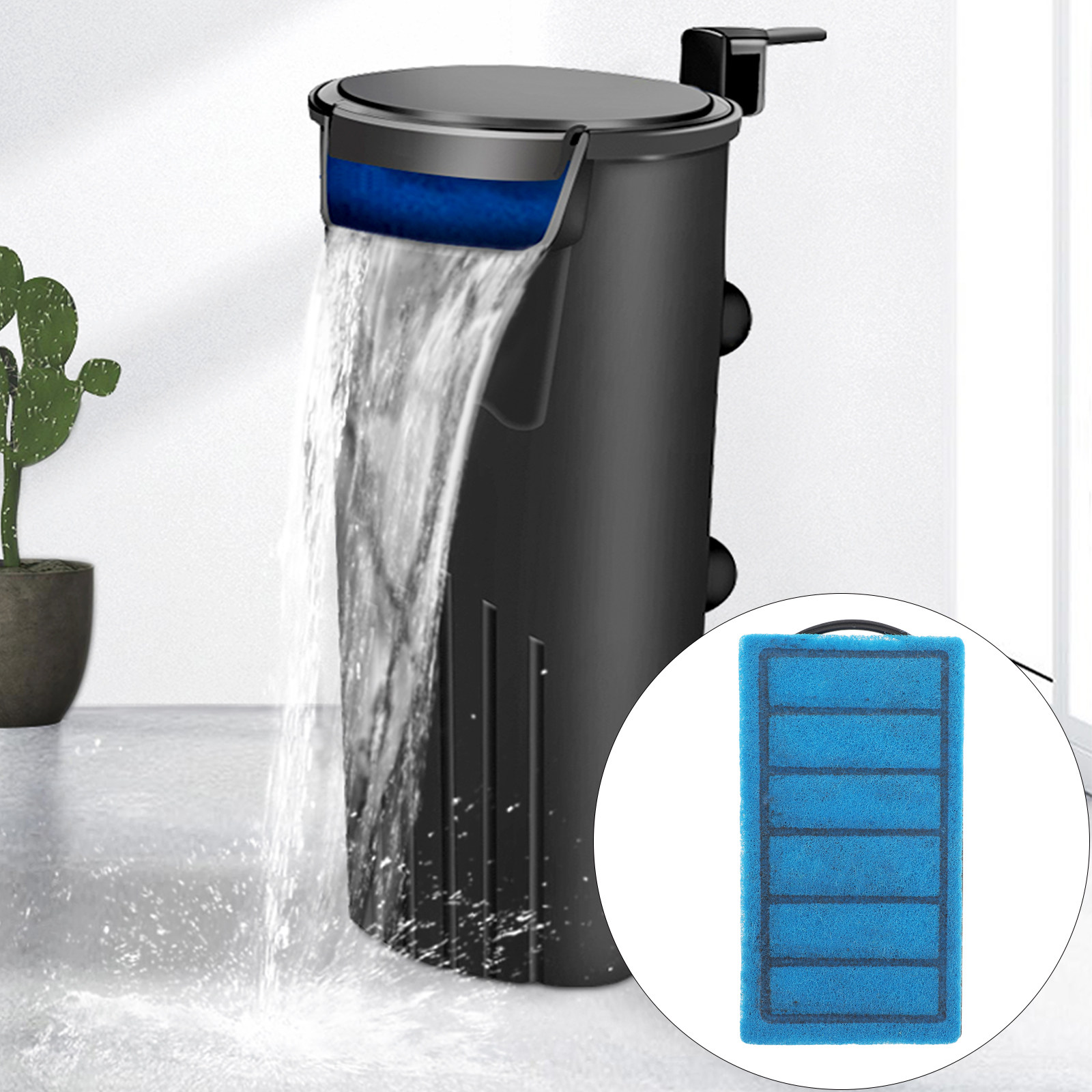 แผ่นกรองตู้ปลา 3 ชิ้น ฟองน้ำคว - Aquarium Planted Tank Filter บทวิจารณ์และราคา