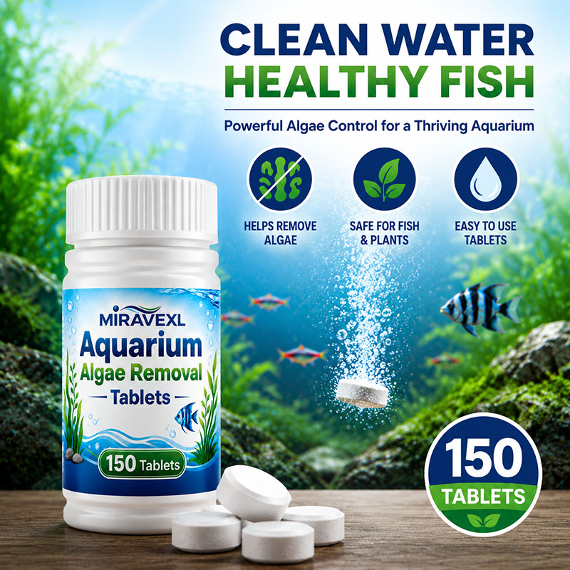 เม็ดกำจัดตะไคร่น้ำในตู้ปลา MIR - Aquarium Fertilizer บทวิจารณ์และราคา