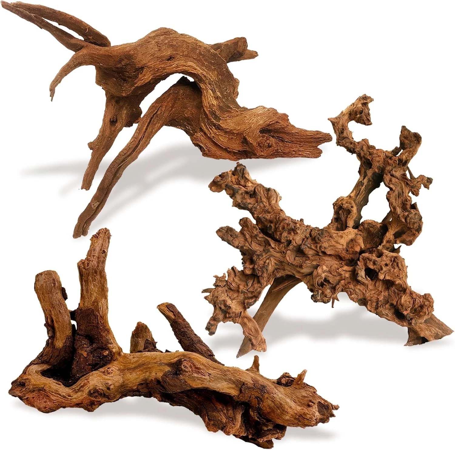15-20 ซม. 1 ชิ้น ไม้ลอยน้ำธรรม - Aquarium Driftwood บทวิจารณ์และราคา