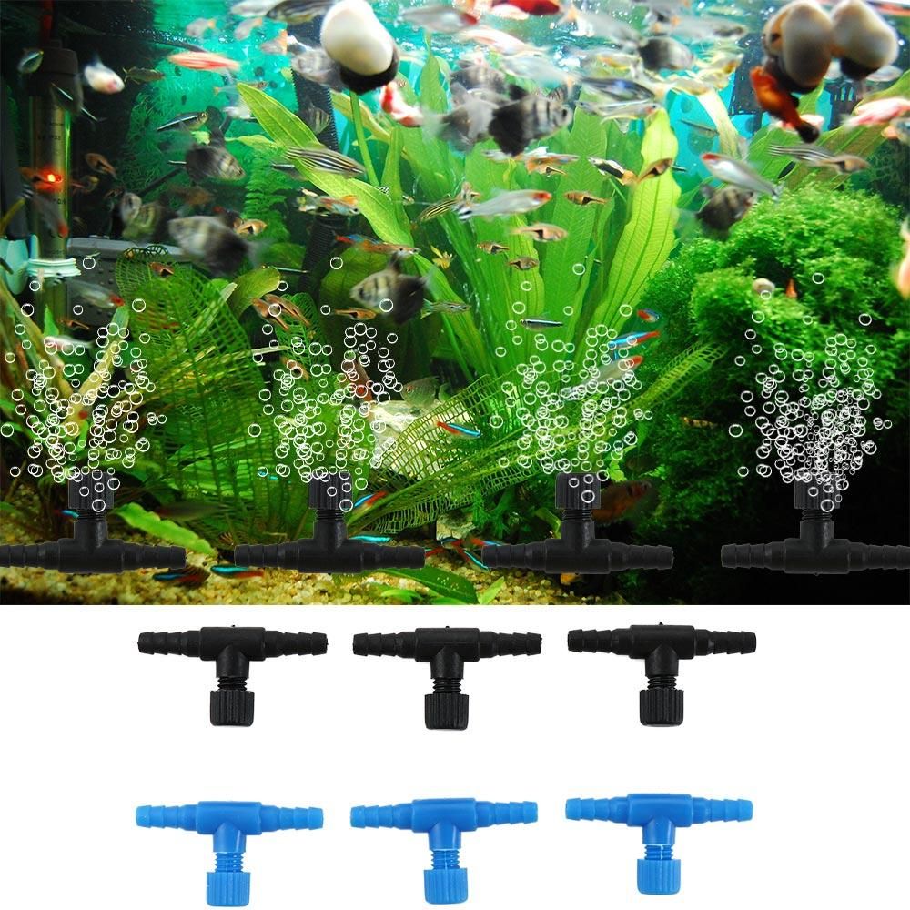 10ชิ้นถังปลาอากาศควบคุมการไหลข - Aquarium Fertilizer บทวิจารณ์และราคา