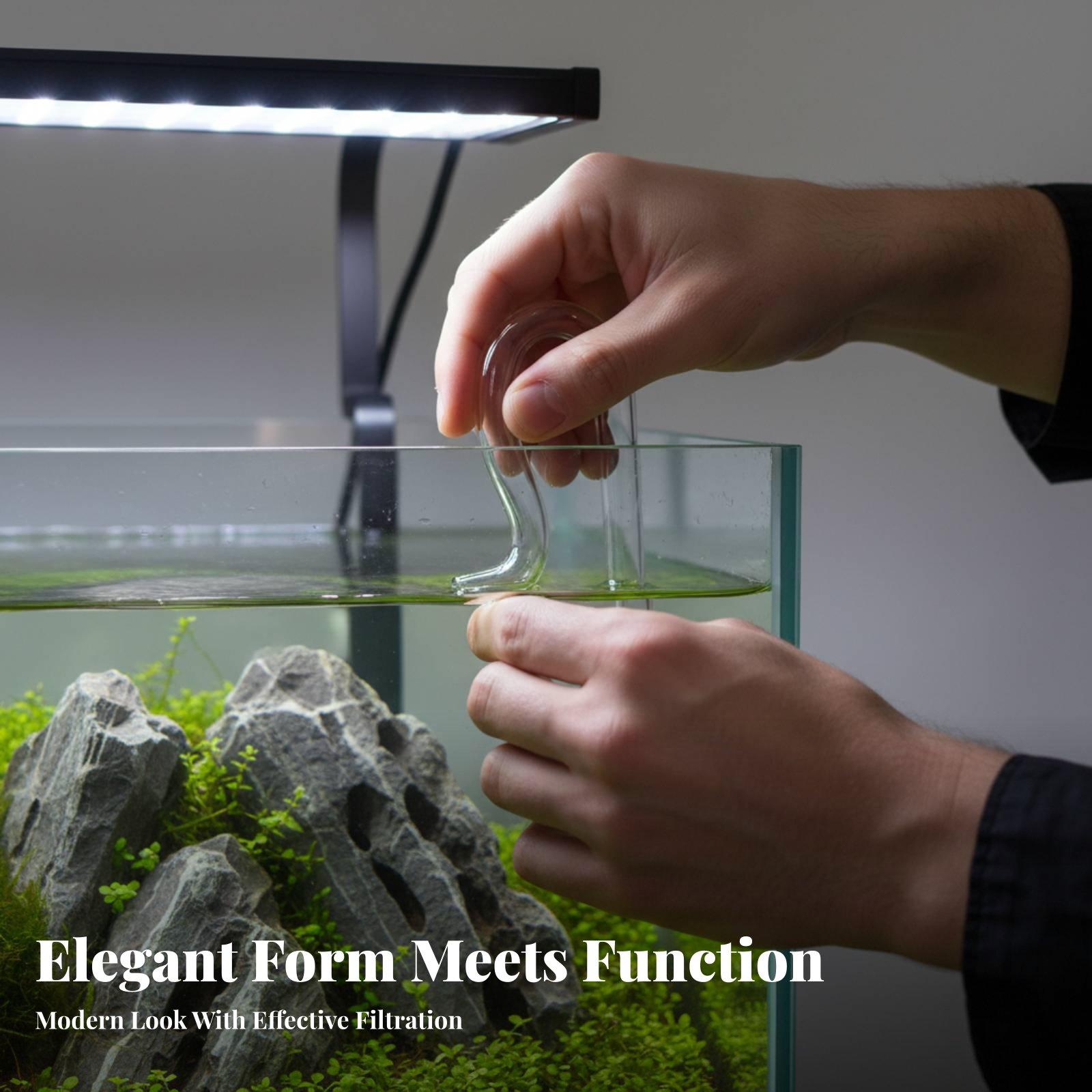 ท่อแก้วลิลลี่ไพพ์สำหรับตู้ปลาแ - Aquarium Planted Tank Filter บทวิจารณ์และราคา