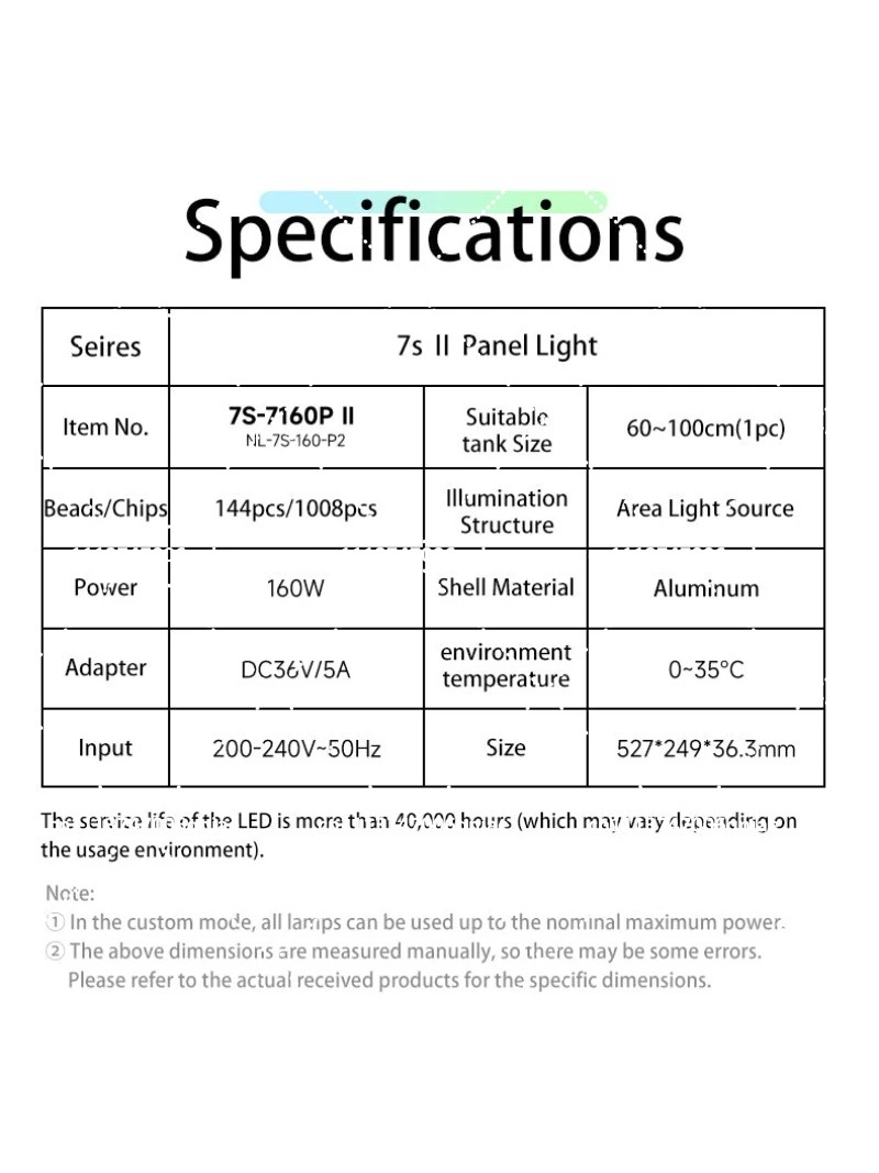 ไฟ LED สำหรับตู้ปลา 160W RGB ส - Planted Tank บทวิจารณ์และราคา